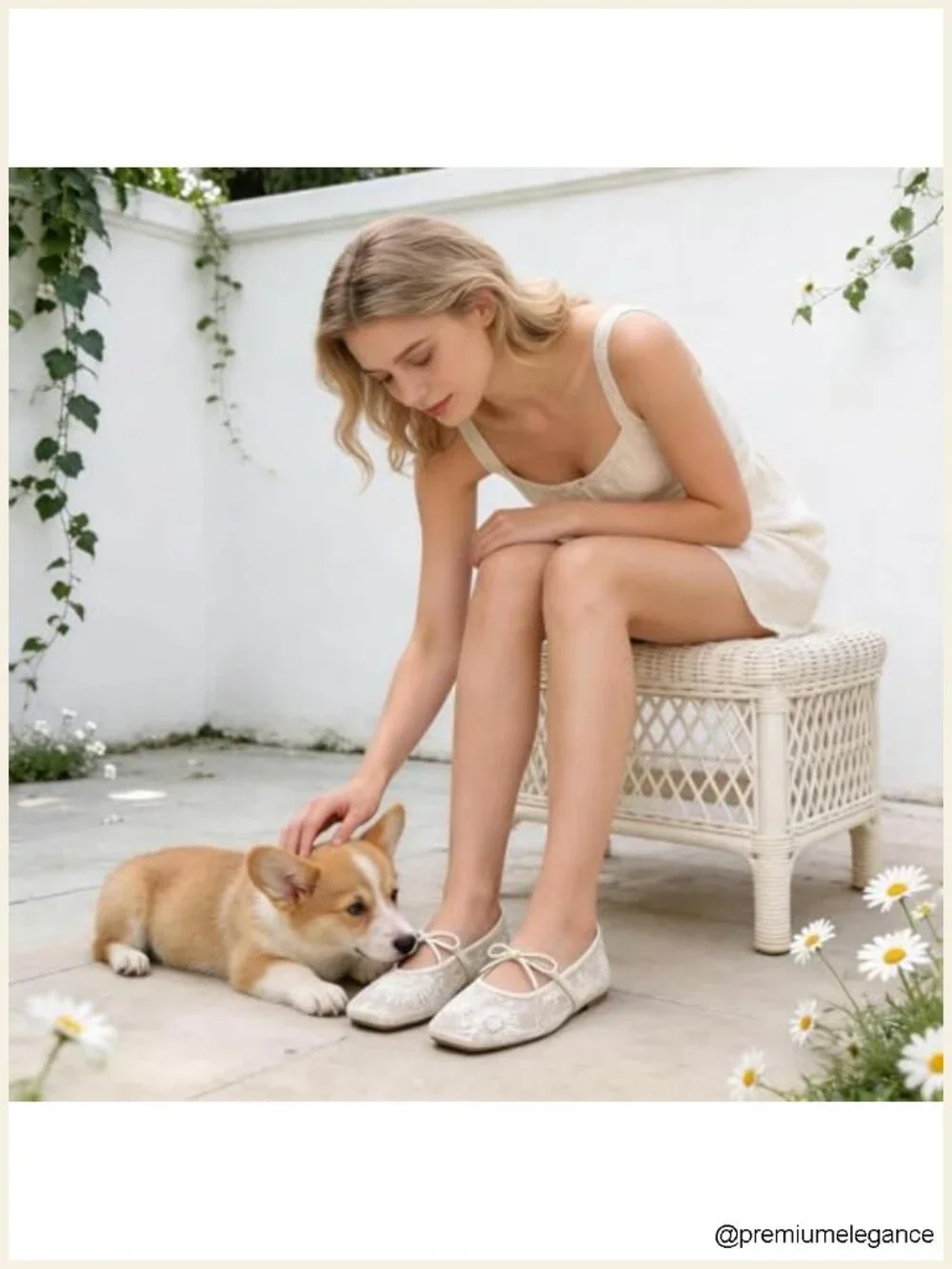 Square Toe Ballet Flats with Strap Lace Up Bow Shoes for Women